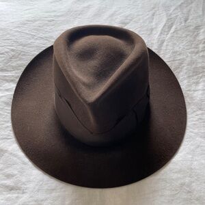 Vintage Western Stanton Wool Hat | Brown